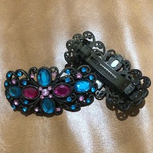 Princess Jewel Hair Clips